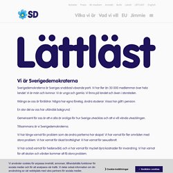 Lättläst - Sverigedemokraterna