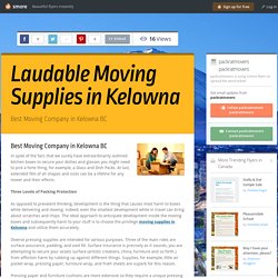 Laudable Moving Supplies in Kelowna