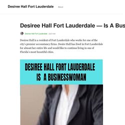 Desiree Hall Fort Lauderdale  - Medium
