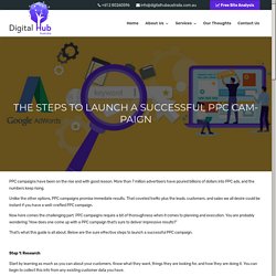 The Steps To Launch A Successful PPC Campaign