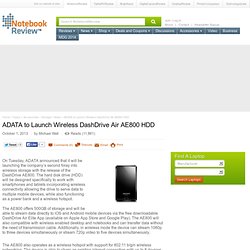 ADATA Wireless DashDrive Air AE800 HDD