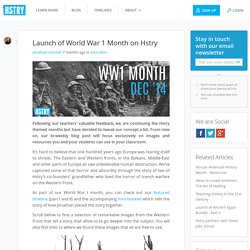 Launch of World War 1 Month on Hstry