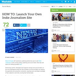 HOW TO: Launch Your Own Indie Journalism Site