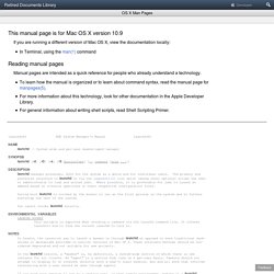 launchd(8) Mac OS X Manual Page