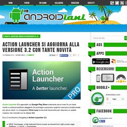 Action Launcher si aggiorna alla versione 3.2 con tante novità
