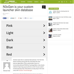 N3xGen - custom launcher skin database
