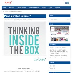Pluss launches Celsure™ - PlussPluss