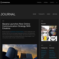 Bavaria launches new online communication strategy with Emakina