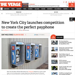 New York City launches competition to create the perfect payphone