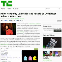 Khan Academy Launches The Future of Computer Science Education