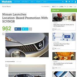 Nissan Launches Location-Based Promotion With SCVNGR
