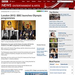 London 2012: BBC launches Olympic programmes