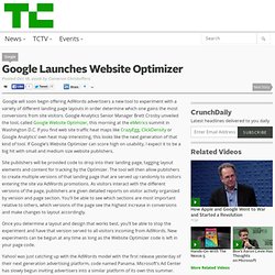 Blog Archive » Google Launches Website Optimizer