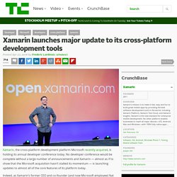 Xamarin launches major update to its cross-platform development tools