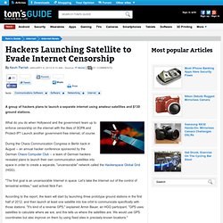 Hackers Launching Satellite to Evade Internet Censorship
