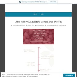 Anti Money Laundering Compliance System – Anti Money Laundering Compliance System