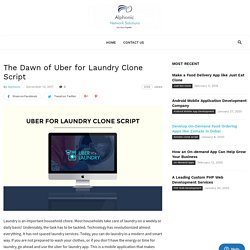 laundry app clone