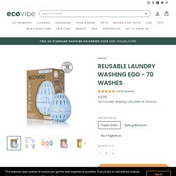 Reusable Laundry Washing Egg - 70 Washes