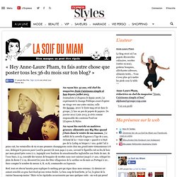 La Soif du Miam - L'Express Styles
