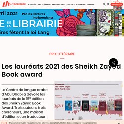 Les lauréats 2021 des Sheikh Zayed Book award...