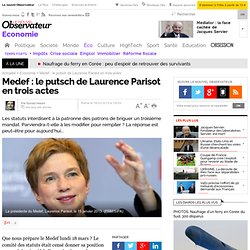 Medef : Parisot, le putsch en trois actes