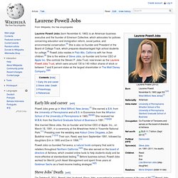 Laurene Powell Jobs