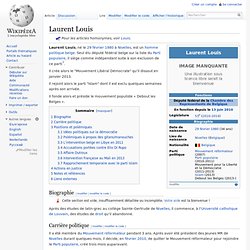 Laurent Louis