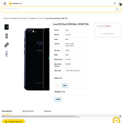 Lava R3 Price in UAE - EyeMobiles.com