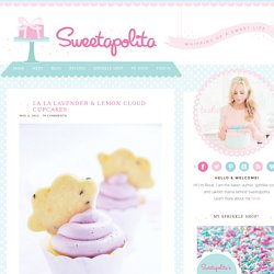 La La Lavender & Lemon Cloud Cupcakes