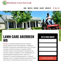 Lawn Care Aberdeen MD