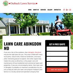 Lawn Care Abingdon MD