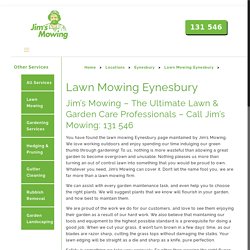 Lawn Mowing Eynesbury