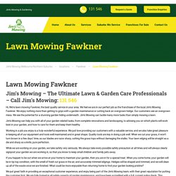 Lawn Mowing Fawkner