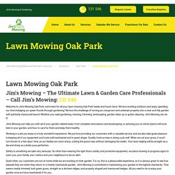 Lawn Mowing Oak Park