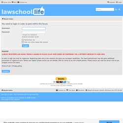 LawSchool.Life - Login