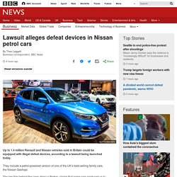 Lawsuit alleges defeat devices in Nissan petrol cars