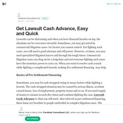 Get Lawsuits Cash Advance at Low Rate with Reuted Lawsuit Funding Compnay