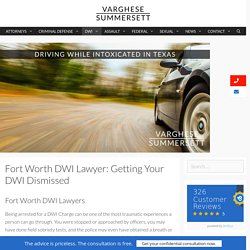 Get Your DWI Charge Dismissed