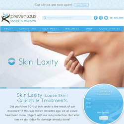 Loose Skin (Skin Laxity) Causes & Treatments - Preventous