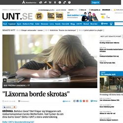 "Läxorna borde skrotas" - Uppsala