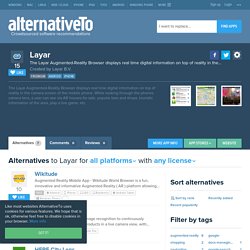 Layar Alternatives and Similar Apps