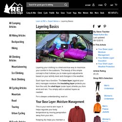 How to Layer Clothes - REI Expert Advice