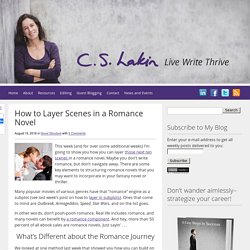 How to Layer Scenes in a Romance Novel