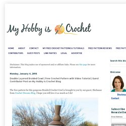 Guest Contributor Post on My Hobby is Crochet Blog