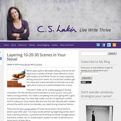 Layering 10-20-30 Scenes in Your Novel