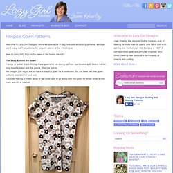 Free Hospital Gown Patterns