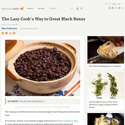 The Lazy Cook's Way to Great Black Beans