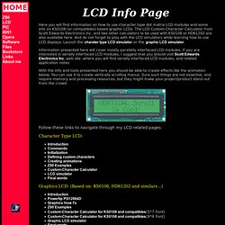 LCD Info