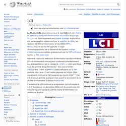 LCI - La Chaîne Info