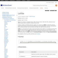 Ldifde